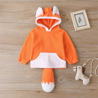 Baby Unisex Fox Pattern Long Sleeve Tops Baby Clothing Suppliers - PrettyKid