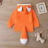 Baby Unisex Fox Pattern Long Sleeve Tops Baby Clothing Suppliers - PrettyKid