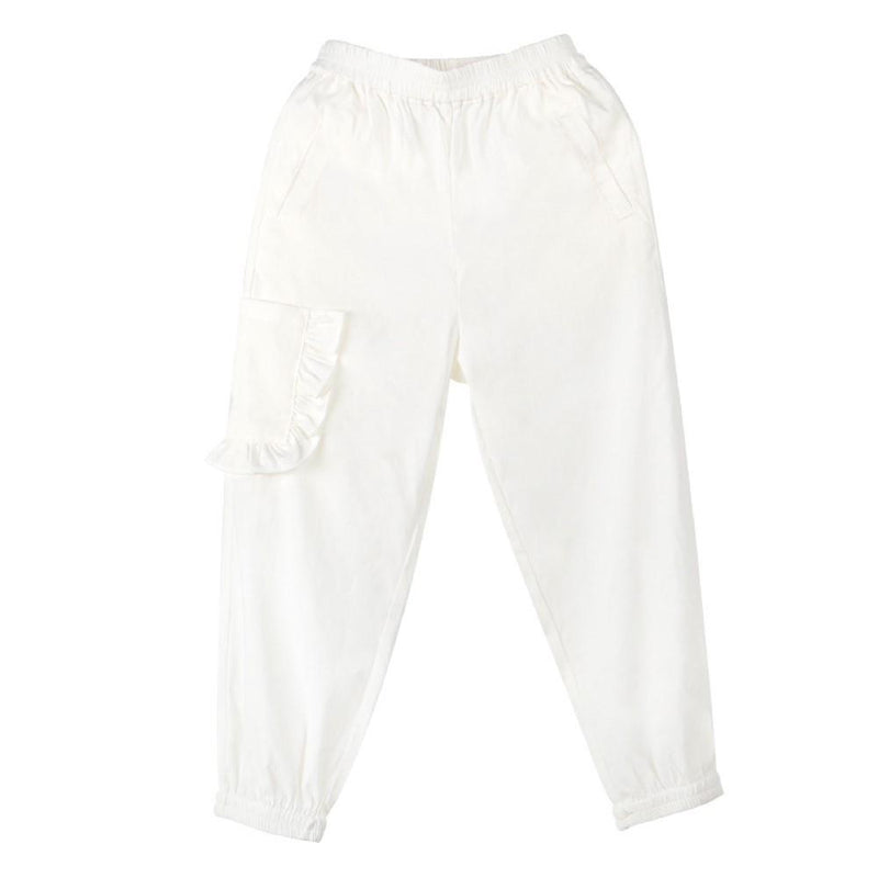 Girls Casual Solid Color Pants Girls Clothing Wholesalers - PrettyKid