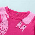 Girls Long Sleeve Printed Casual Dress Baby Girl Wholesale - PrettyKid
