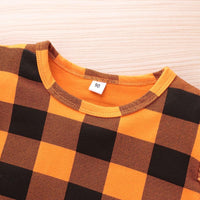 Girls Plaid Long Sleeve Top & Dress Girls Clothing Wholesalers - PrettyKid
