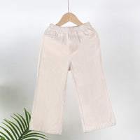 Girls Solid Color Casual Pants Baby Girl Wholesale - PrettyKid