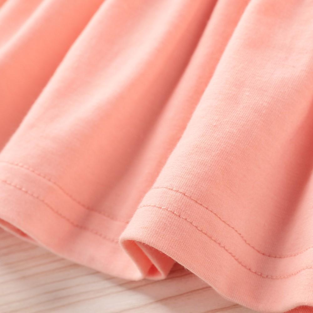 Girls Solid Color Dress & Pants & Headband Girls Clothes Wholesale - PrettyKid