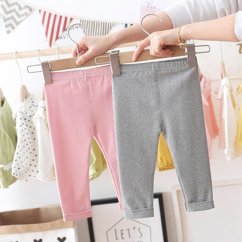 Girls Solid Color Rabbit Leggings Toddler Girl Wholesale Clothing - PrettyKid