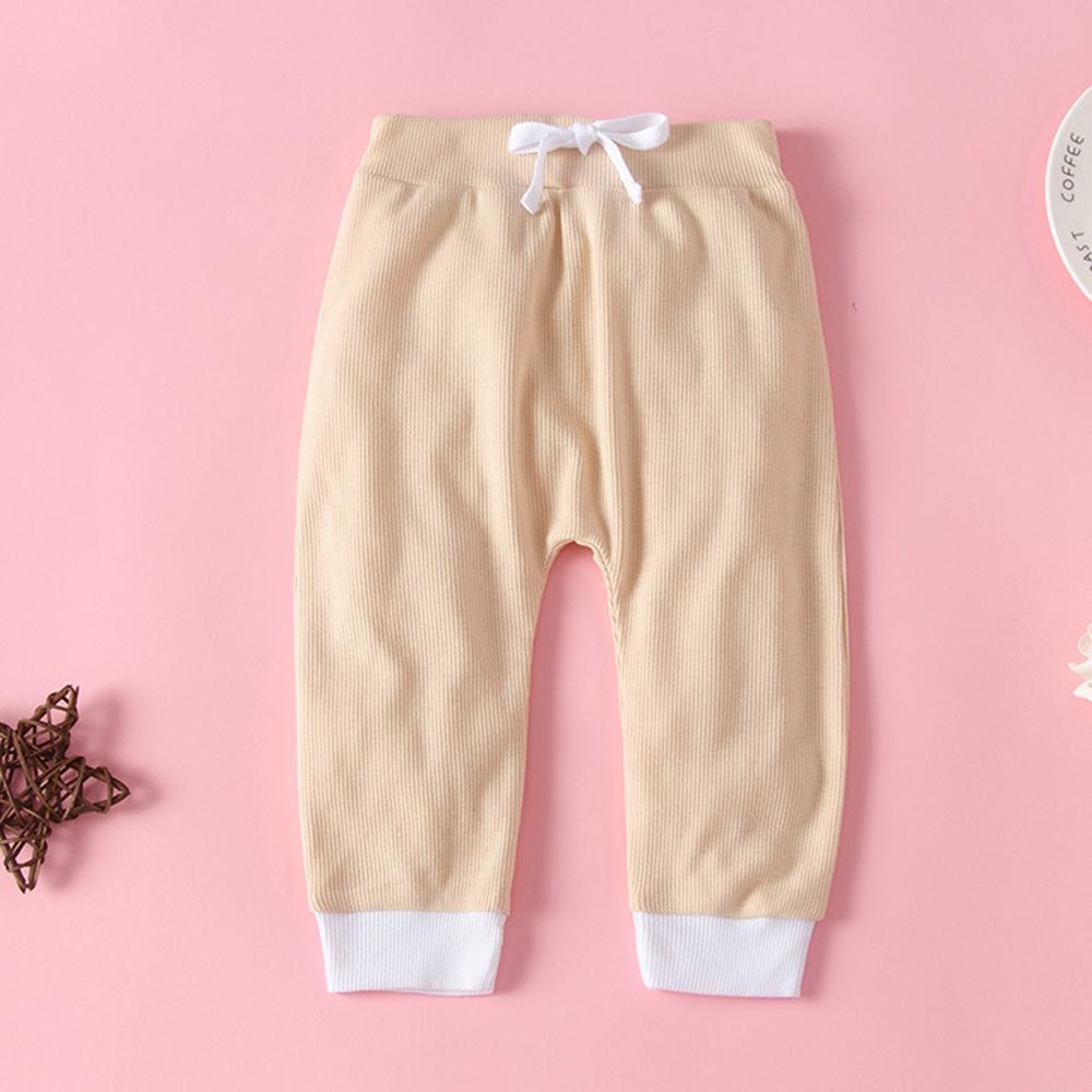 Baby Girls Solid Long Sleeve Romper & Pants Bulk Baby Clothes Online - PrettyKid