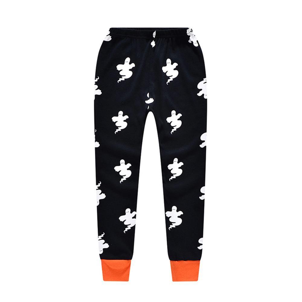 Boys Halloween Long-sleeved Printed Tops & Pants - PrettyKid