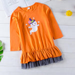 Toddler Girls Halloween Top & Stripe Polka Dot Pants Wholesale Girls - PrettyKid