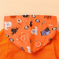 Baby Halloween Printed Hooded Cute Romper Baby Wholesale Clothes - PrettyKid