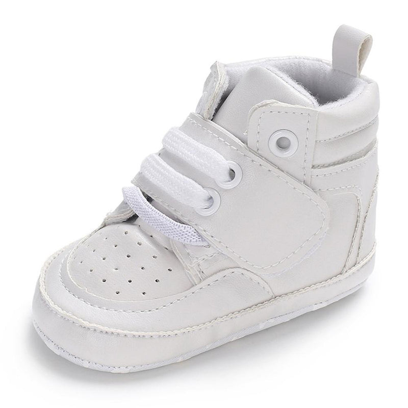Baby Boys High Top Breathable Magic Tape Sneakers Wholesale Kid Shoes - PrettyKid