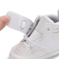 Baby Boys High Top Breathable Magic Tape Sneakers Wholesale Kid Shoes - PrettyKid