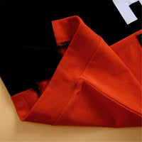 Toddler Boy Hooded Letter Color Block Tracksuit Kids Wholesale Clothing - PrettyKid