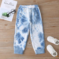 Unisex Hooded Long-sleeve Tie Dye Top & Pants Kids Clothing Suppliers - PrettyKid