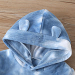 Unisex Hooded Long-sleeve Tie Dye Top & Pants Kids Clothing Suppliers - PrettyKid