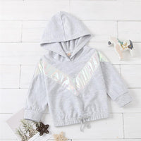 Girls Hooded Long Sleeve Casual Jumper Girls Clothing Wholesalers - PrettyKid