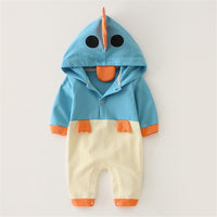 Baby Hooded Long Sleeve Chick Cute Romper - PrettyKid