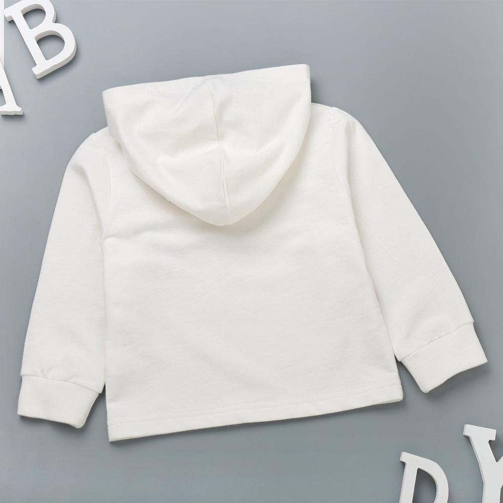 Boys Hooded Long Sleeve Letter Printed Tops Wholesale - PrettyKid