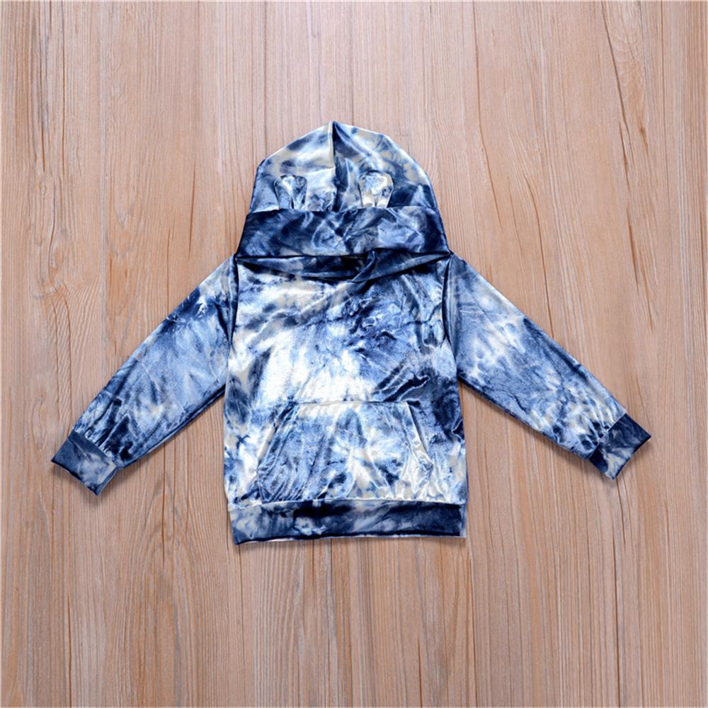Boys Hooded Long Sleeve Tie Dye Jumper & Pants Wholesale Boy Boutique Clothing - PrettyKid