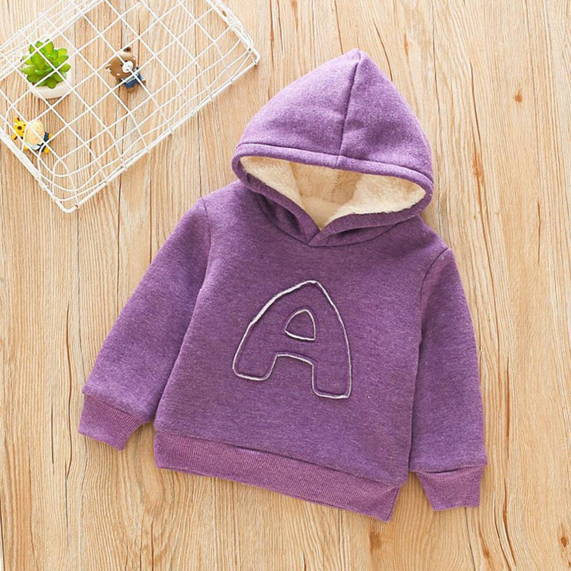 Girls Hooded Long Sleeve Warm Top Girl Girls Clothing Wholesalers - PrettyKid