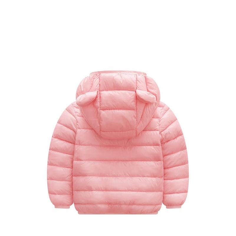 Unisex Hooded Solid Color Long Sleeve Zipper Coat Wholesale Childrens Clothing - PrettyKid