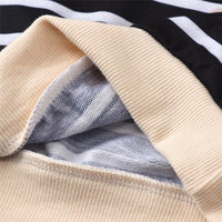 Unisex Hooded Striped Long Sleeve Top Wholesale Kids Clothing Distributors - PrettyKid