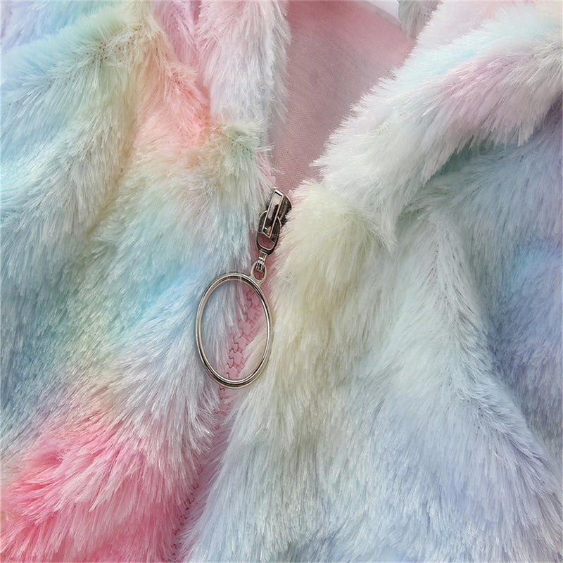 Girls Hooded Tie Dye Zipper Cardigan Vest Girls Boutique Clothes Wholesale - PrettyKid