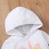 Baby Girl Hooded Unicorn Long Sleeve Romper Wholesale Baby Outfits - PrettyKid