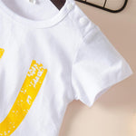 Baby Unisex I Love Mummy Heart Printed Short Sleeve Romper Wholesale Baby Cloths - PrettyKid