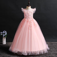 Christmas Girl Flower Wedding Princess Dress - PrettyKid