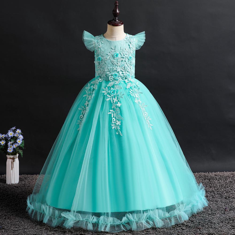 Christmas Girl Flower Wedding Princess Dress - PrettyKid