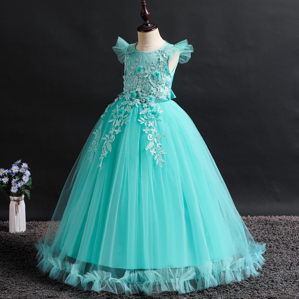 Christmas Girl Flower Wedding Princess Dress - PrettyKid