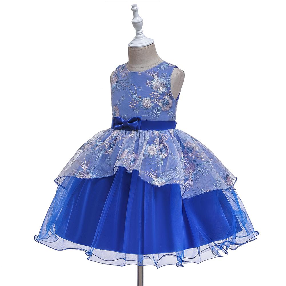 Girl Flower Princess Dress - PrettyKid