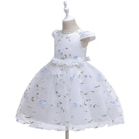 Beautiful Floral Tutu Princess Dress - PrettyKid