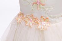 Girls' Prom Dress Embroidered Formal Dress - PrettyKid