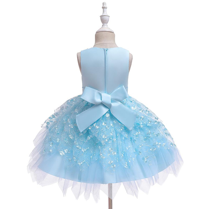 Girl Prom Princess Tutu Performance Dress - PrettyKid