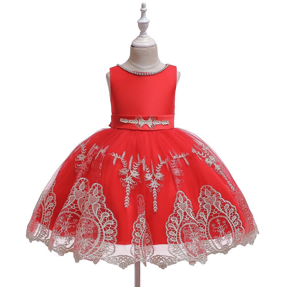 Girl Catwalk Tutu Flower Evening Dress - PrettyKid