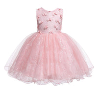 Little Girl Dress Princess Dress Tutu Skirt Flower Girl Wedding Dress - PrettyKid