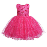 Little Girl Dress Princess Dress Tutu Skirt Flower Girl Wedding Dress - PrettyKid