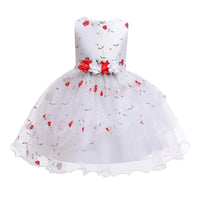 Girls Party Dress Princess Dress Floral Dress Flower Girl Dress - PrettyKid