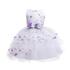 Girls Party Dress Princess Dress Floral Dress Flower Girl Dress - PrettyKid