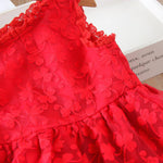 Girls Butterfly Exquisite Embroidered Dress Sleeveless Princess Dress - PrettyKid
