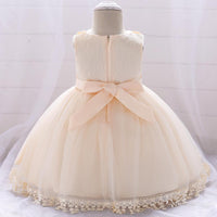 Baby Girl's Sleeveless Flower Tutu Dress - PrettyKid