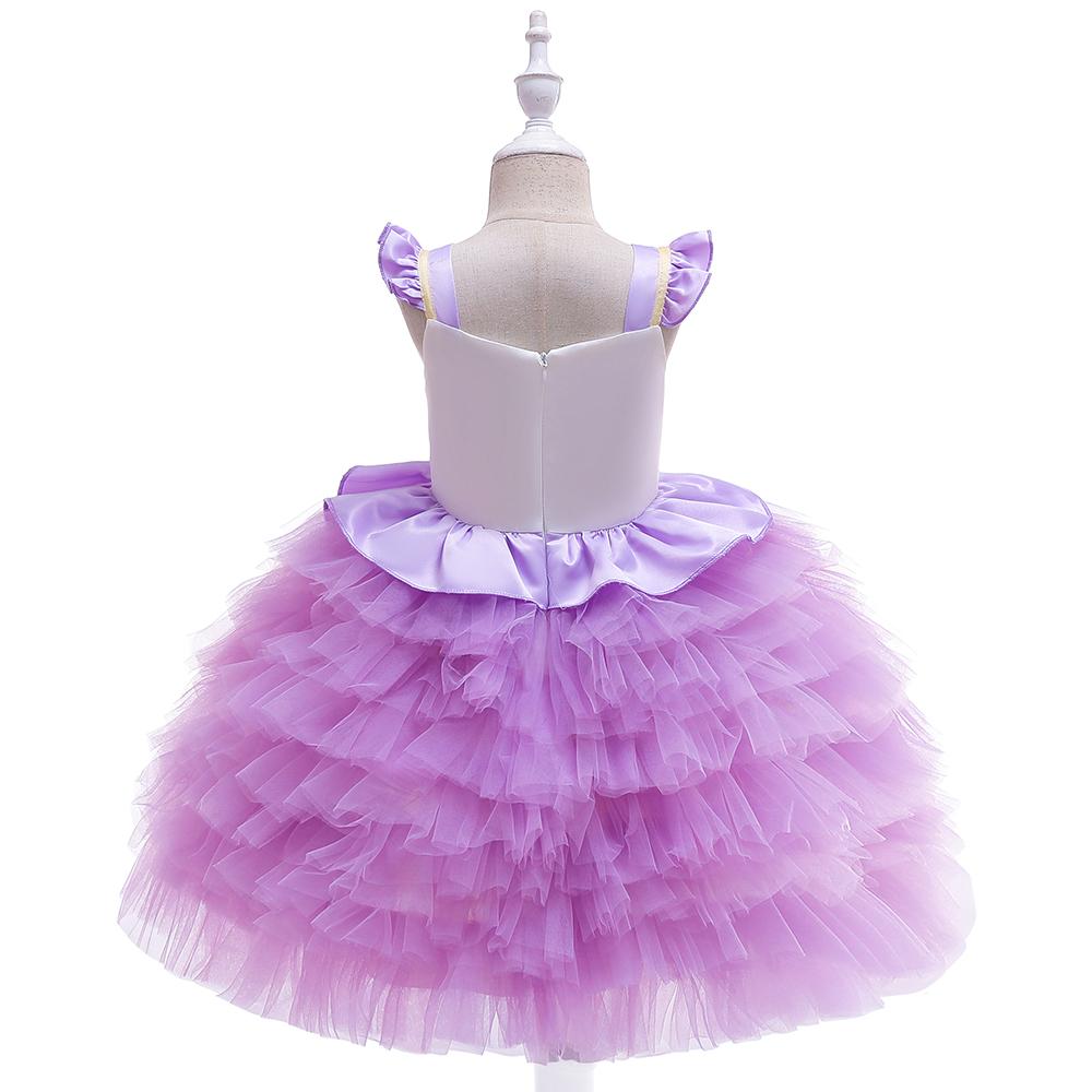 Unicorn Princess Tutu Flower Girl Wedding Dress - PrettyKid