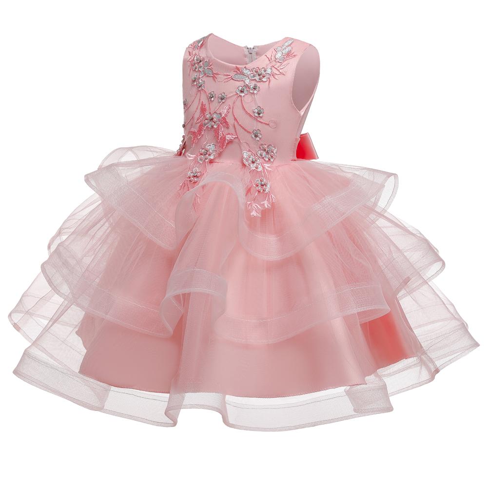 Girls' Prom Dress Princess Tutu Dress Girls Show Performance Dress - PrettyKid