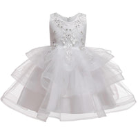 Girls' Prom Dress Princess Tutu Dress Girls Show Performance Dress - PrettyKid