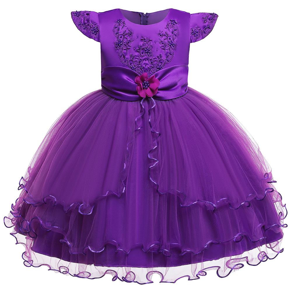 Princess Dress Flower Girl Dress Catwalk Piano Performance Clothes - PrettyKid