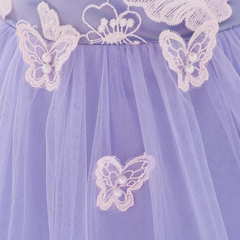 Baby Girl Embroidered Princess Dress - PrettyKid