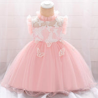 Baby Girl Embroidered Princess Dress - PrettyKid