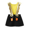 Toddler Girls Fashion Swan Shape Suspender Dress Cute Princess Dress - PrettyKid