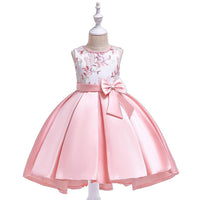 Girl Tail Catwalk Beaded Bow Dress - PrettyKid