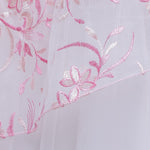 Girls' Wedding Dress Skirts Embroidered Long Dress Bow Princess Dress - PrettyKid